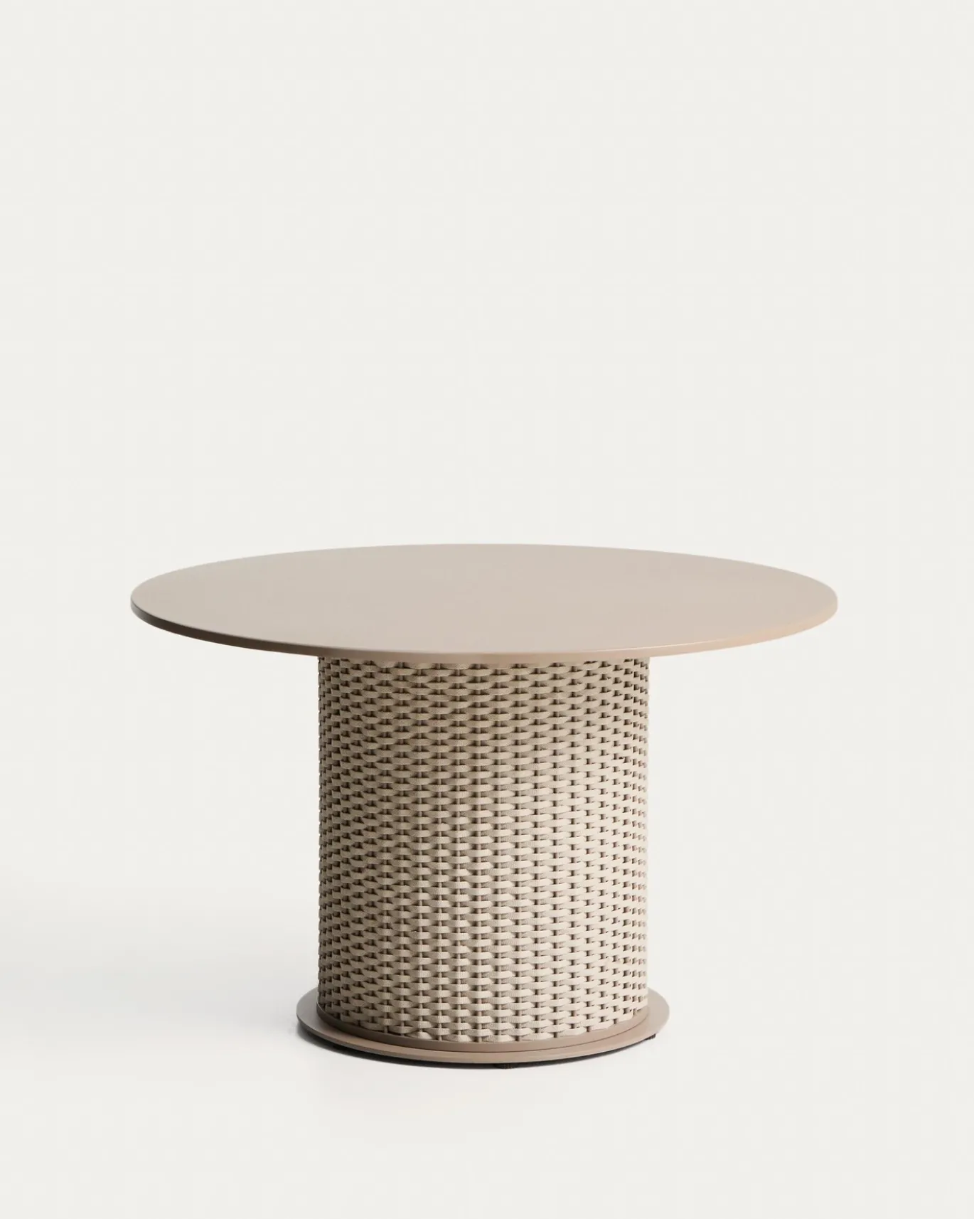 Kave Home Tuintafel Sedalis Taupe ø120cm
