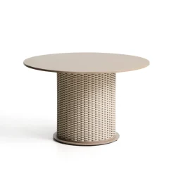 Kave Home Tuintafel Sedalis Taupe ø120cm
