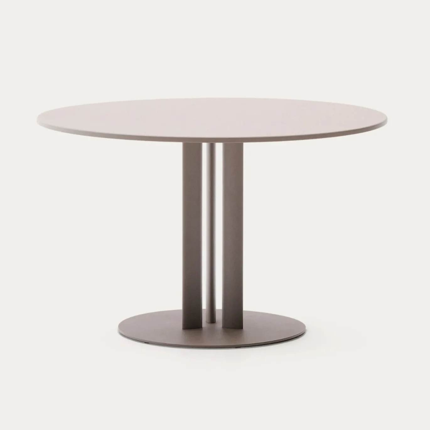 Kave Home Tuintafel Sedalis Taupe Ø80cm