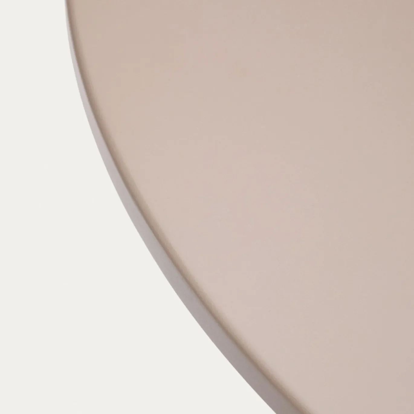 Kave Home Tuintafel Sedalis Taupe Ø80cm