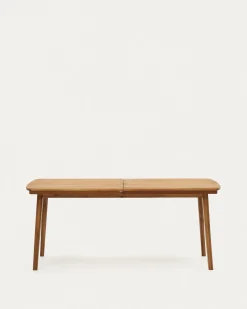 Kave Home Tuintafel Thianna Uitschuifbaar Acaciahout 180 (240)x90cm