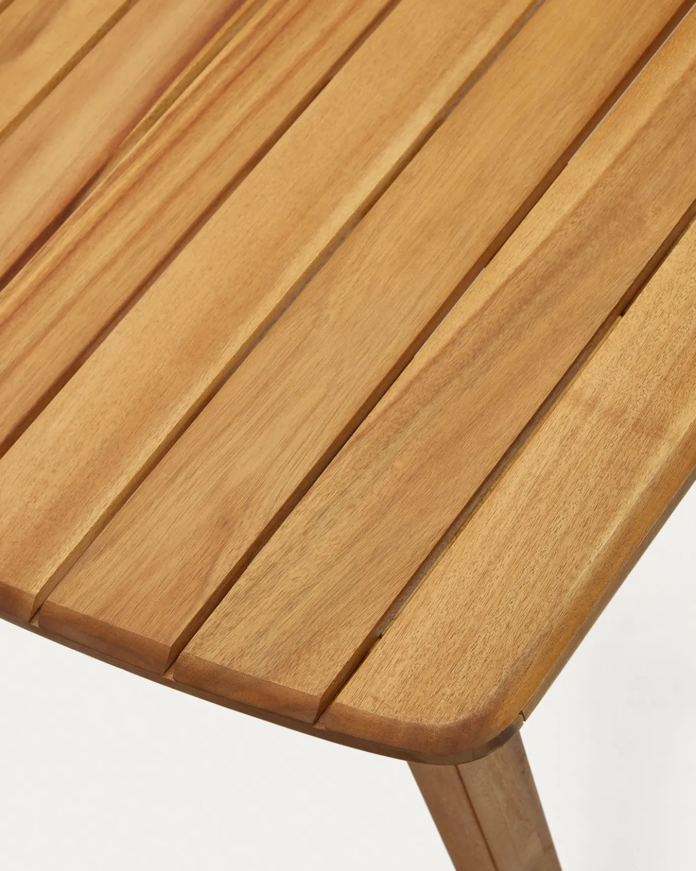 Kave Home Tuintafel Thianna Uitschuifbaar Acaciahout 180 (240)x90cm