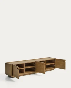 Kave Home TV-Meubel Arelida Eiken Lichtbruin 200cm