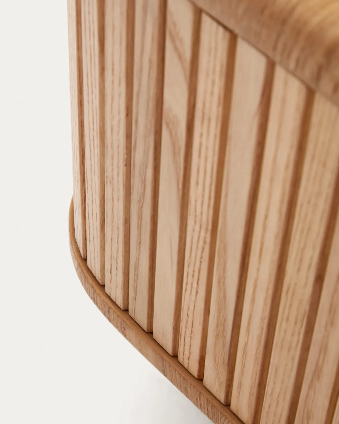 Kave Home Tv-meubel Mailen 2 Deuren Essenfineer Naturel 200x50cm