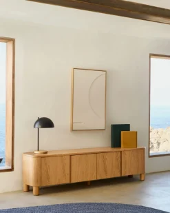 Kave Home Tv-meubel Salaya Essenmultiplex 200x52cm
