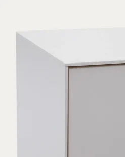 Kave Home Tv-meubel Vedrana 3 Deuren Wit 195x55cm