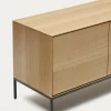 Kave Home Tv-meubel Vedrana 3 Deuren Eiken 195x55cm