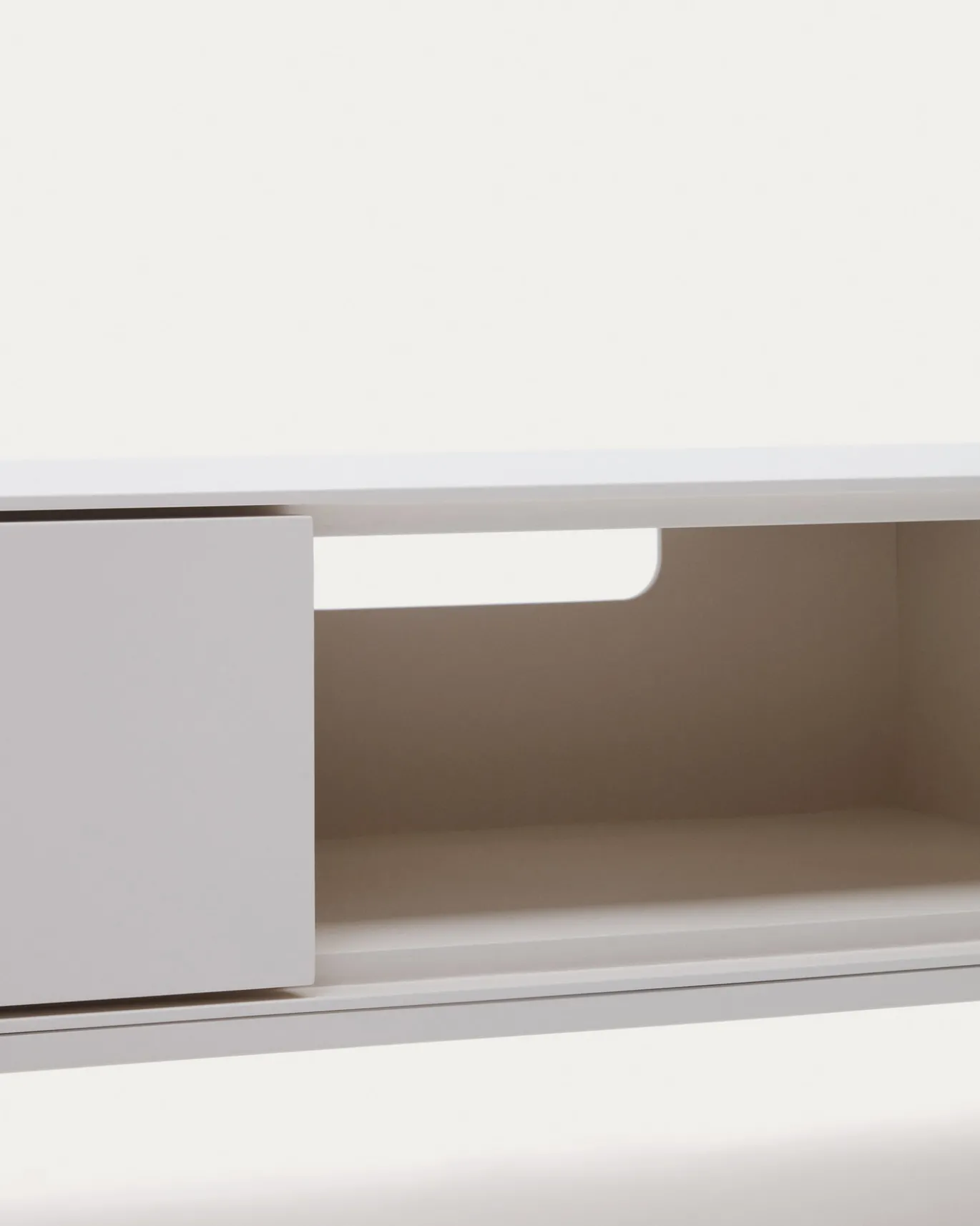 Kave Home Tv-meubel Vedrana 3 Laden Wit 195x35cm