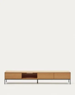 Kave Home Tv-meubel Vedrana 3 Laden Eiken 195x35cm