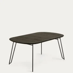 Kave Home Uitschuifbare Eettafel Milan Ovaal 140-220x90cm