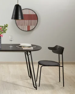 Kave Home Uitschuifbare Eettafel Milan Ovaal 140-220x90cm