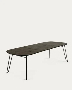 Kave Home Uitschuifbare Eettafel Milan Ovaal 140-220x90cm