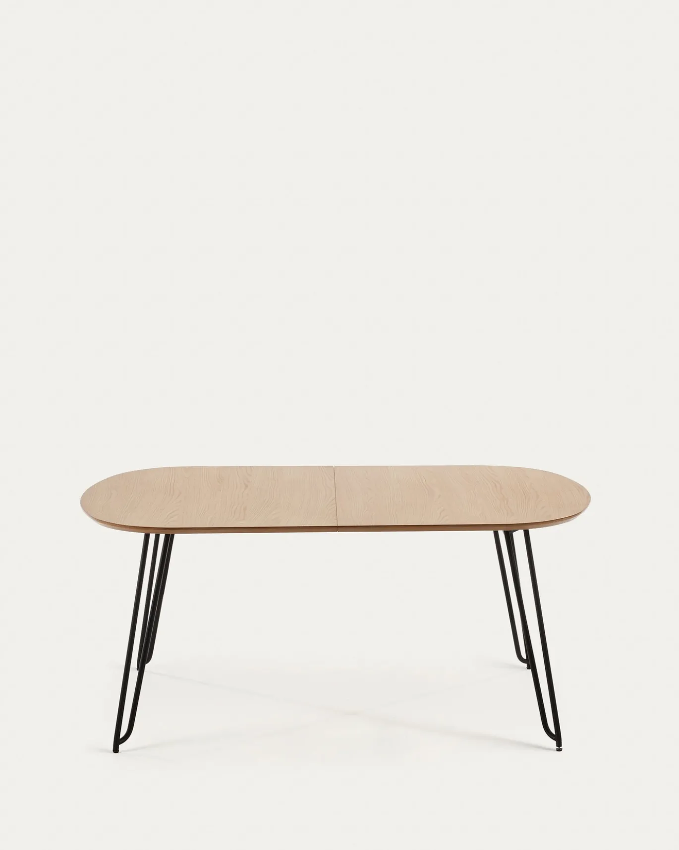 Kave Home Uitschuifbare Eettafel Novac Ovaal 140 (220)x90cm