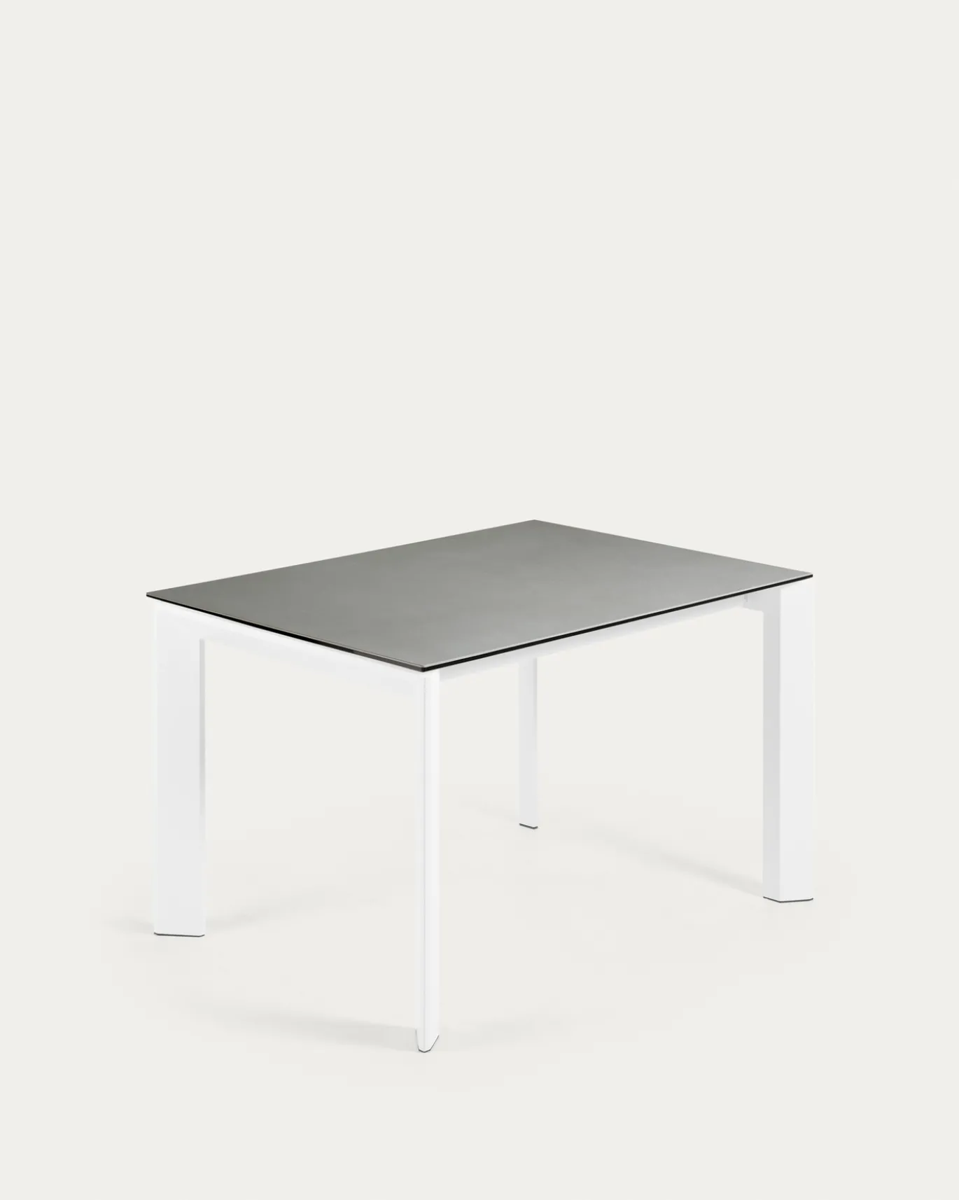 Kave Home Uitschuifbare Keramische Tafel Axis Grijs 120-180cm