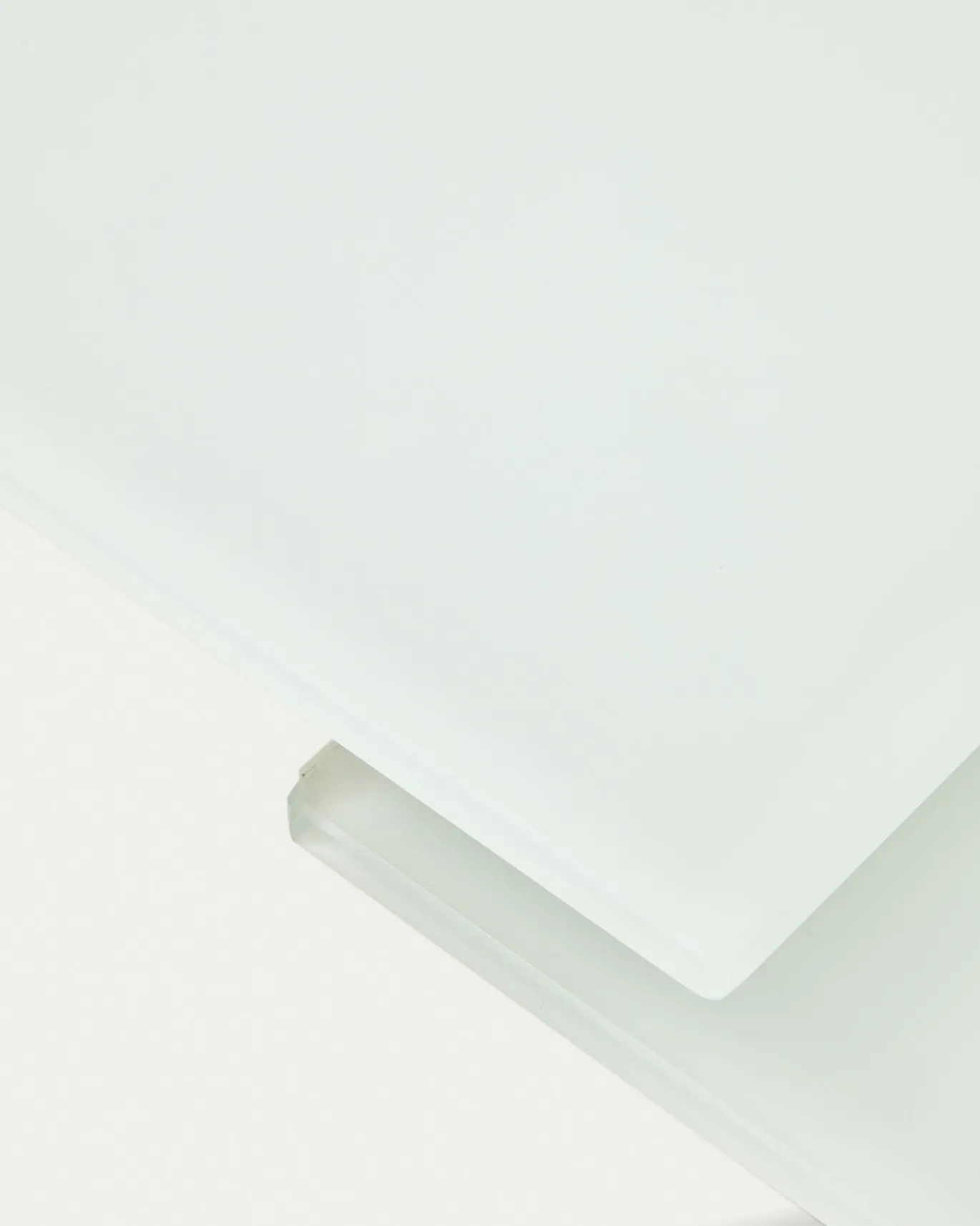 Kave Home Uitschuifbare Ronde Tafel Vashti Glas en MDF 160-210cm