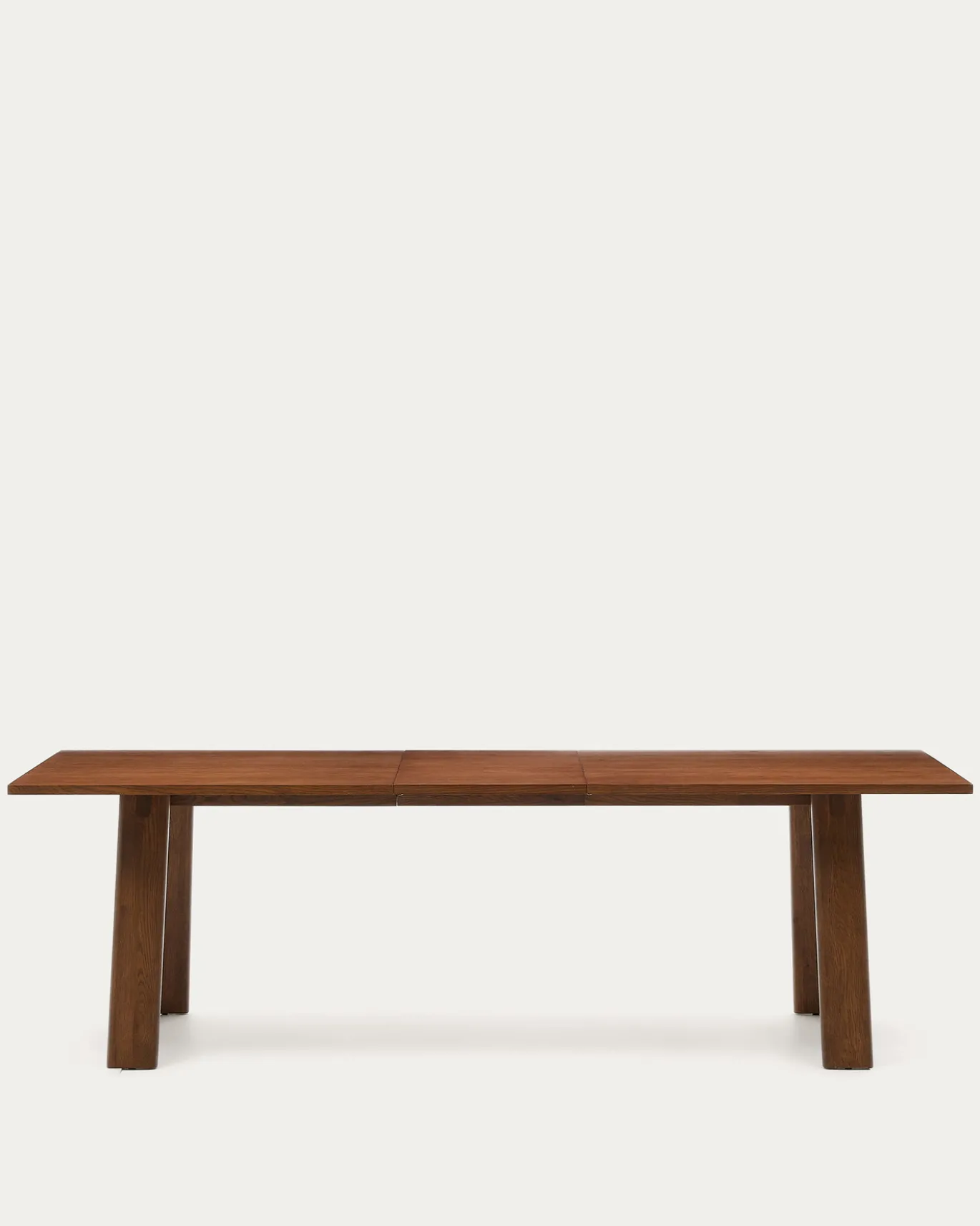 Kave Home Uitschuifbare Tafel Arlen Eikenhout Walnoot 200 (250)x95cm