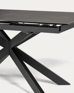 Kave Home Uitschuifbare Tafel Atminda Porselein 160 (210)x90cm