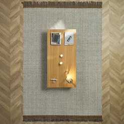 Kave Home Vloerkleed Brina Beige Wol Visgraat-jacquardmotief 300x200cm