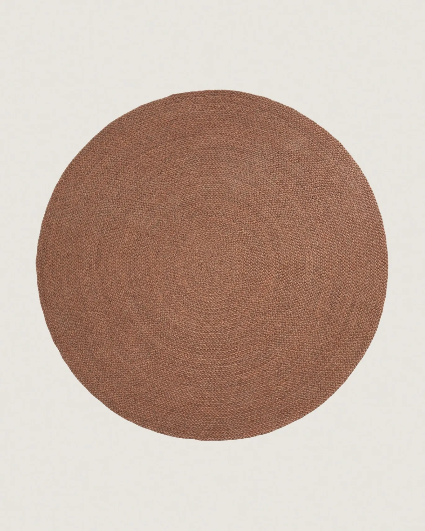 Kave Home Vloerkleed Despas Vezels Terracotta Ø200cm