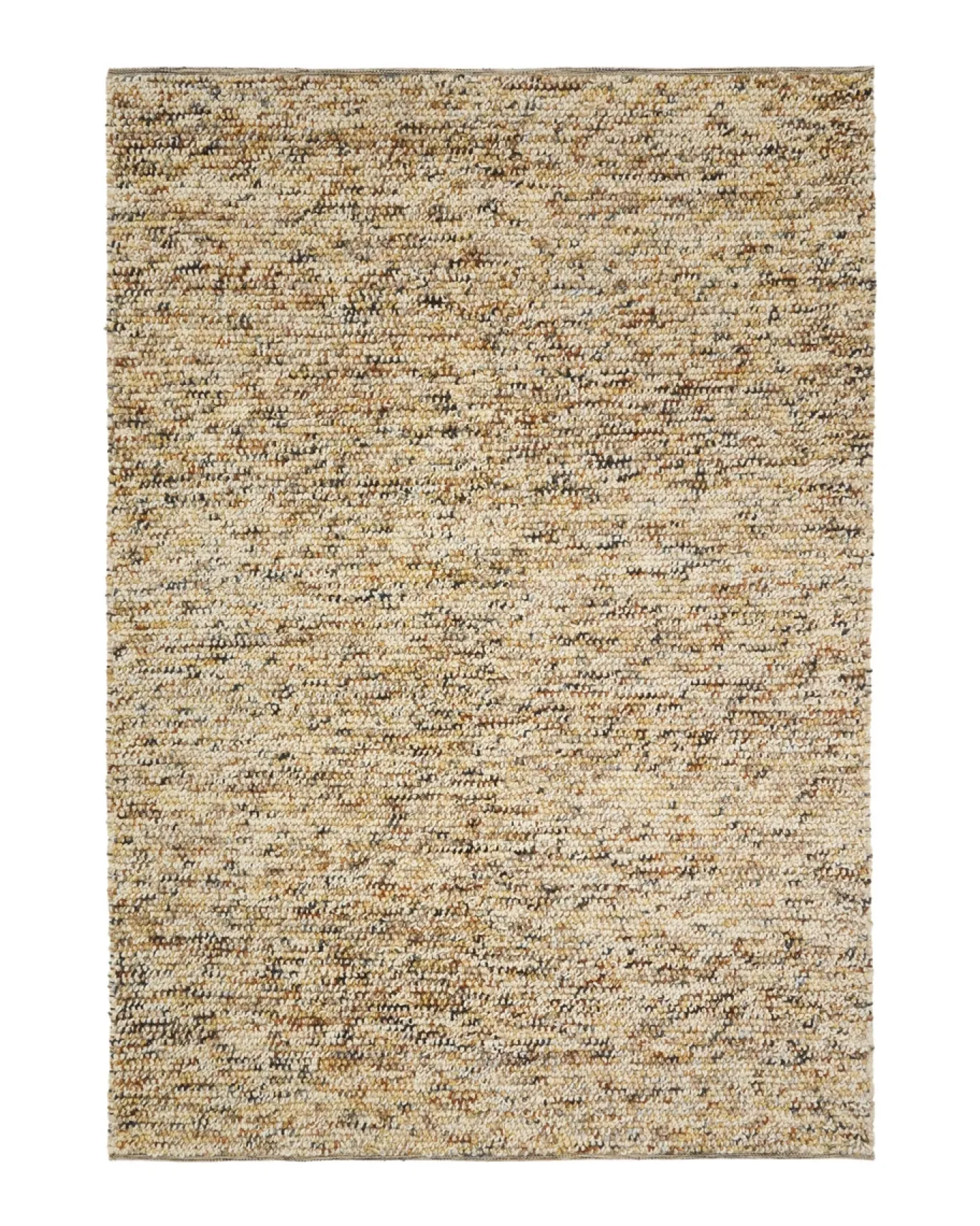 Kave Home Vloerkleed Elanis Wol Veelkleurig Bouclé 200x300cm