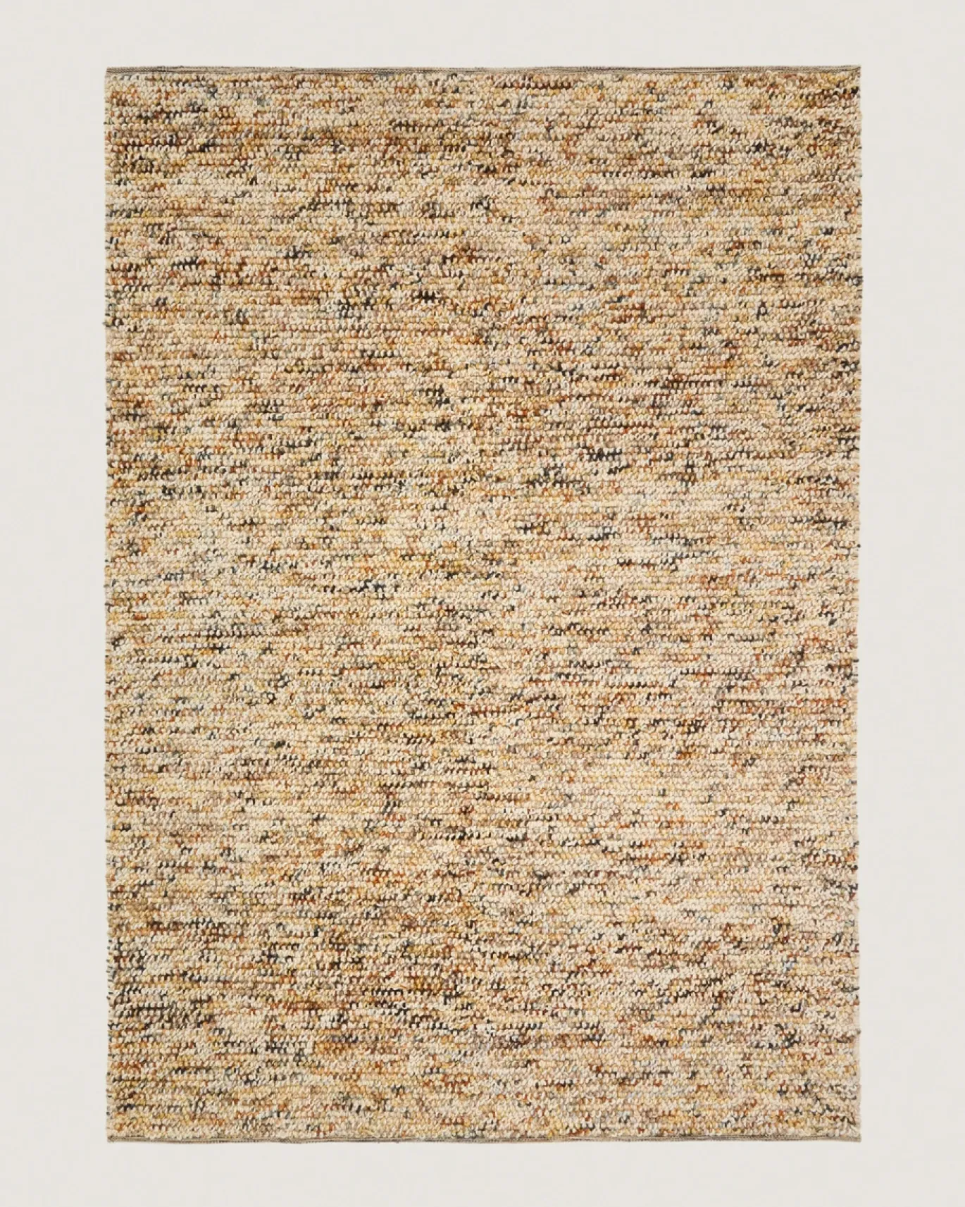 Kave Home Vloerkleed Elanis Wol Veelkleurig Bouclé 200x300cm