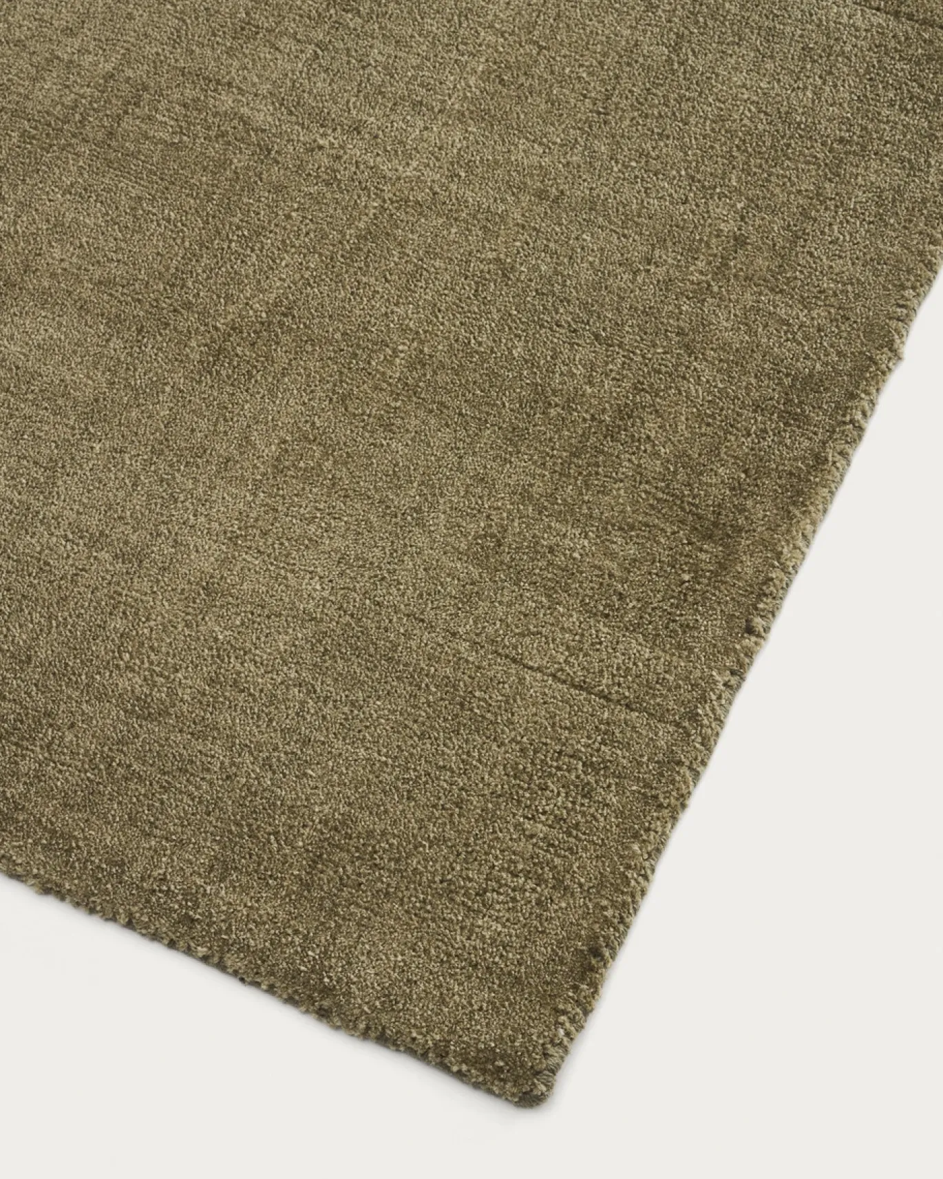 Kave Home Vloerkleed Empuries Hal Groen 80x200cm