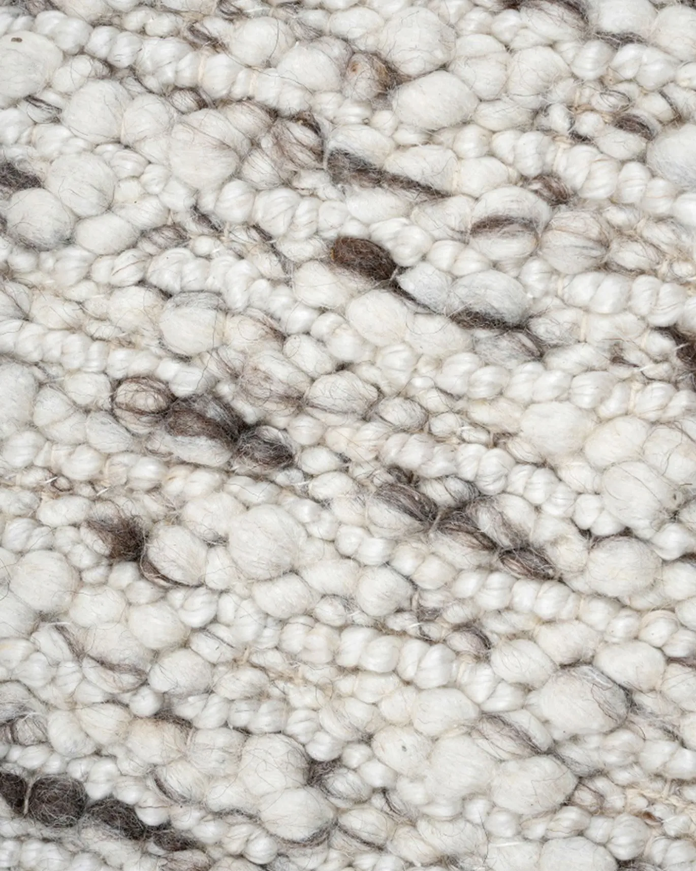 Kave Home Vloerkleed Manilva Wol Bruin 200x300cm