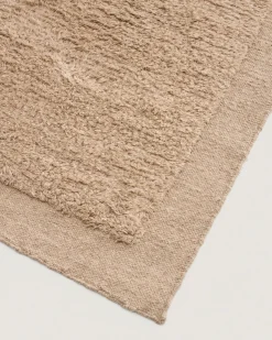 Kave Home Vloerkleed Marely Beige Wol 200x80cm