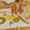 Kave Home Vloerkleed Nalim Katoen Beige Tractor 90x150cm