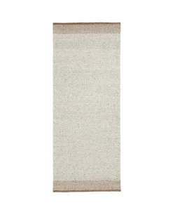 Kave Home Vloerkleed Nifelia Beige Wol Jacquardmotief 200x80cm