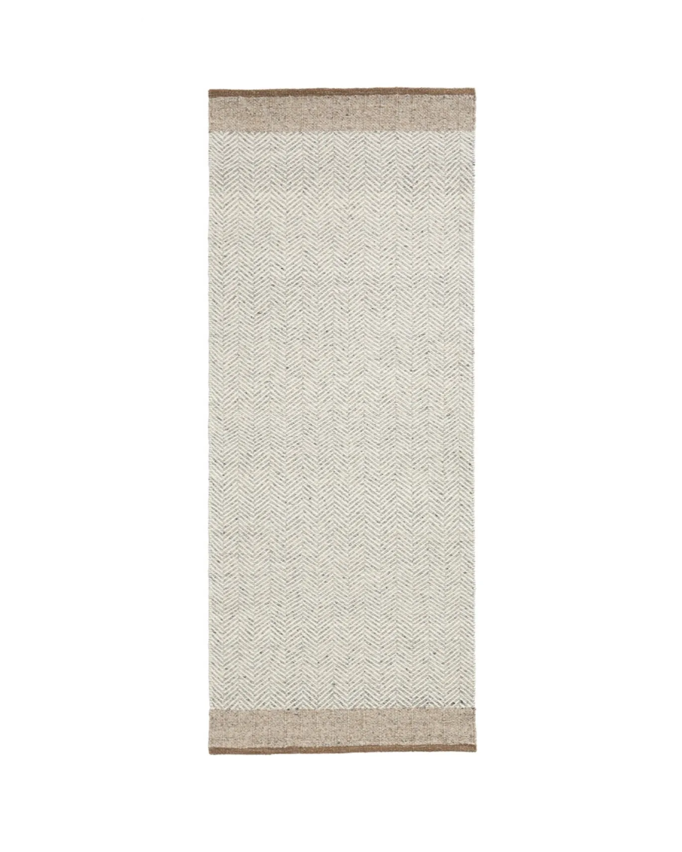 Kave Home Vloerkleed Nifelia Beige Wol Jacquardmotief 200x80cm