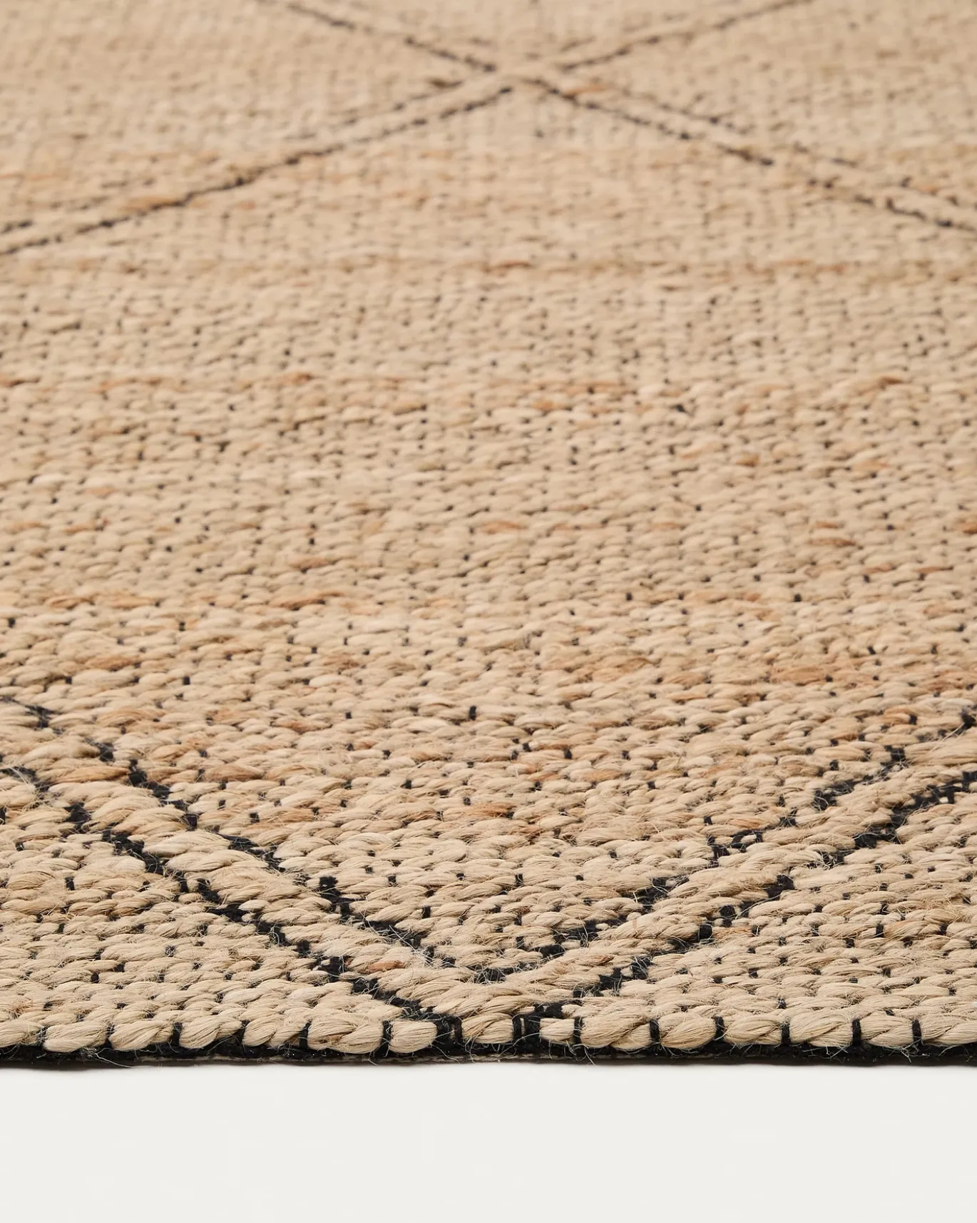 Kave Home Vloerkleed Vallalta Jute 160x230cm