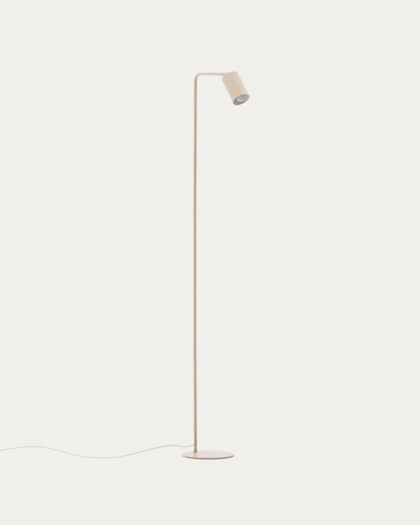 Kave Home Vloerlamp Manie Metaal Beige