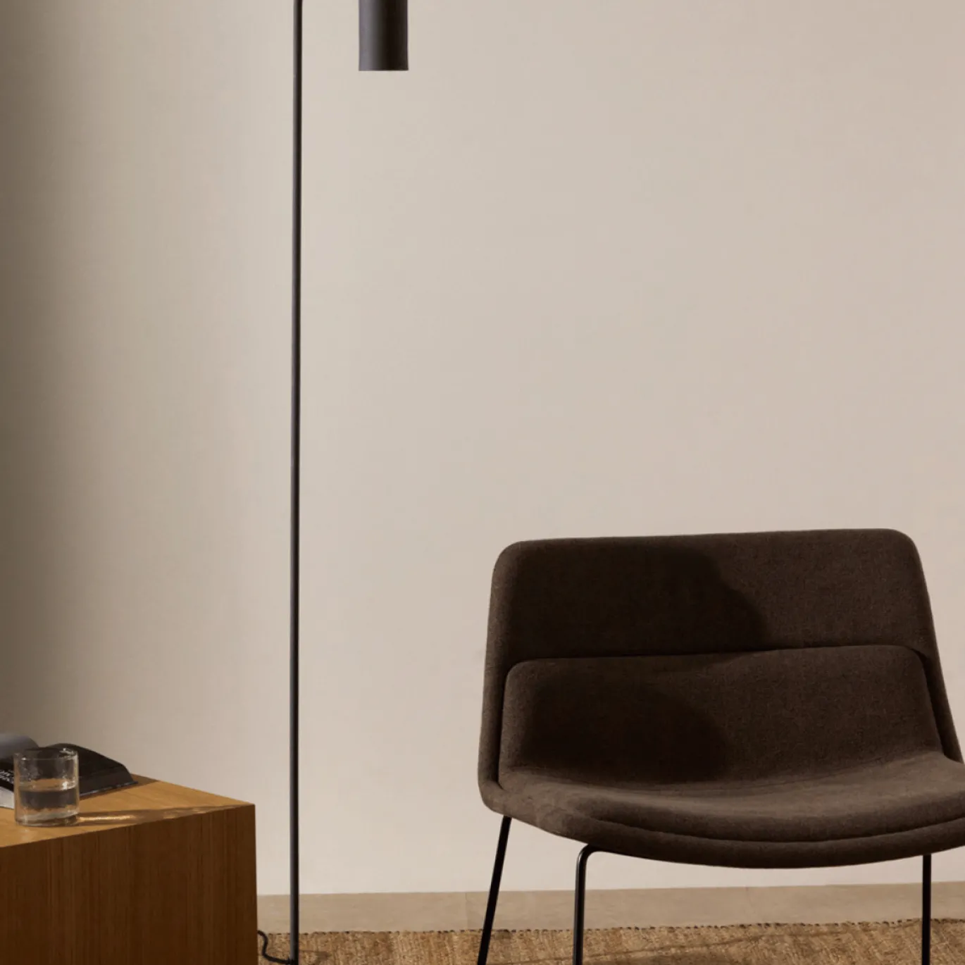 Kave Home Vloerlamp Manie Metaal Zwart