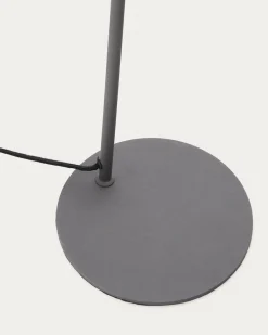 Kave Home Vloerlamp Manie Metaal Zwart