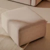 Kave Home Voetsteun Neom Beige 75x64cm
