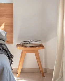 Kave Home Voetsteun Vicentina Massief Teakhout