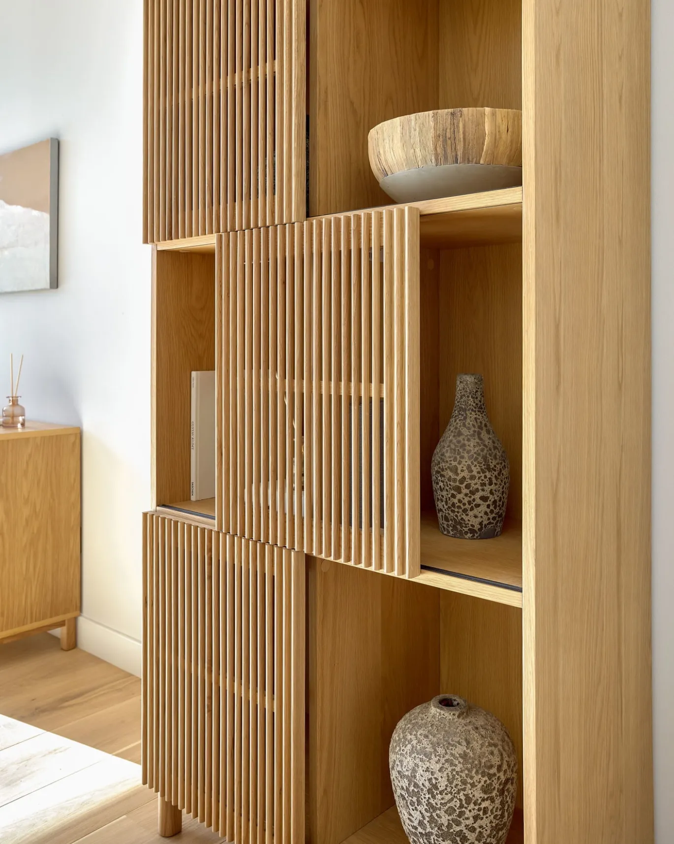Kave Home Wandkast Beyla Eiken 170cm