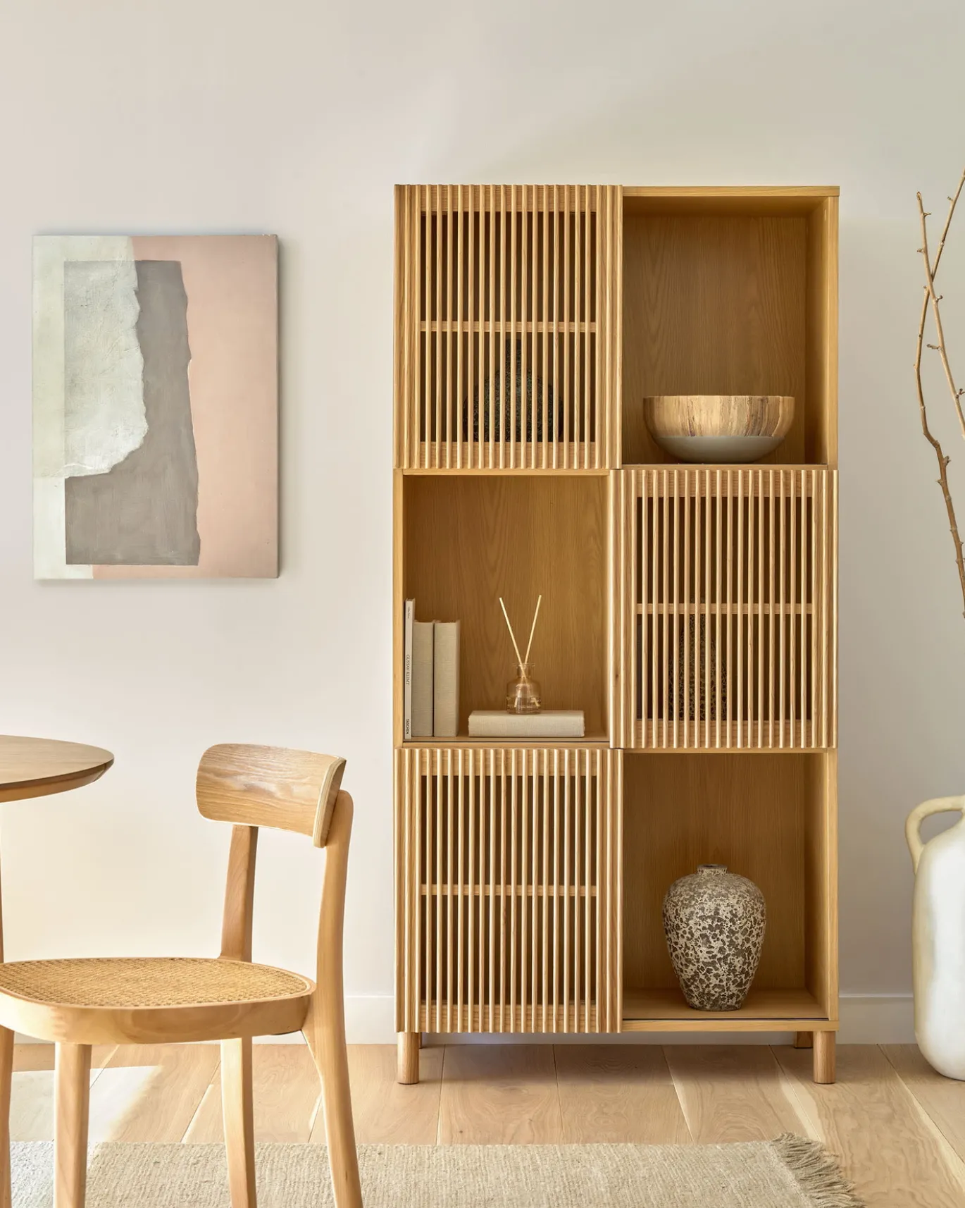 Kave Home Wandkast Beyla Eiken 170cm