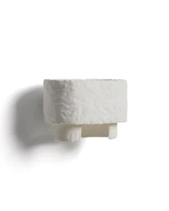 Kave Home Wandlamp Bedala Papier-maché Wit