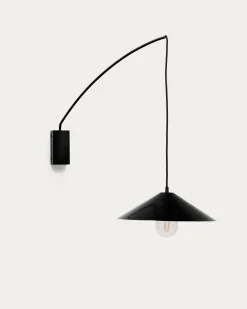 Kave Home Wandlamp Kally Zwart