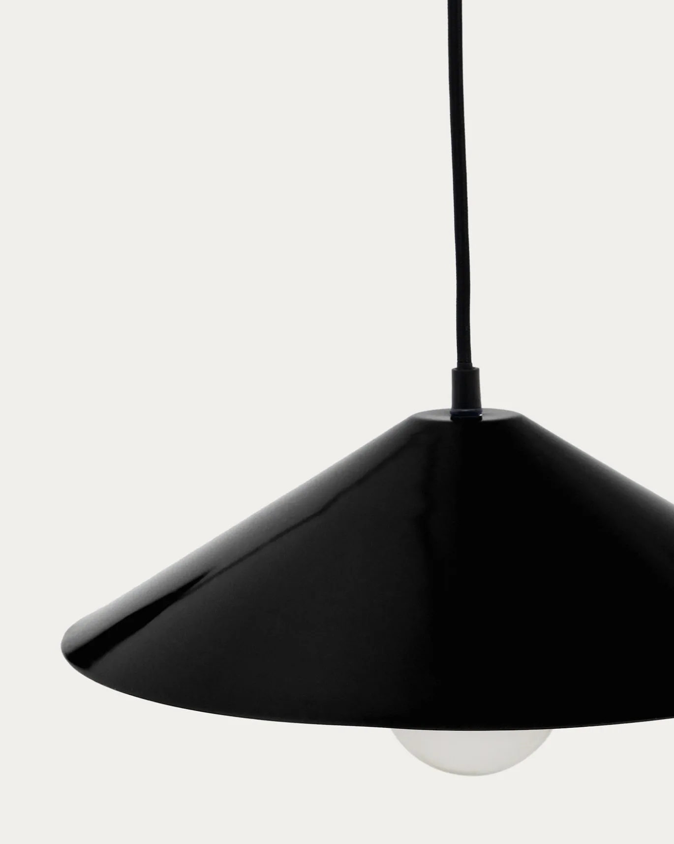 Kave Home Wandlamp Kally Zwart