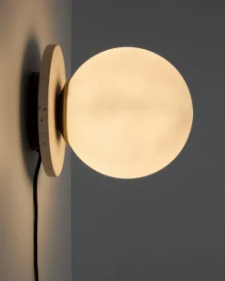 Kave Home Wandlamp Malachi Van Glas En Travertin