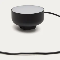 Kave Home Wandlamp Orey Zwart met Verplaatsbare Spot