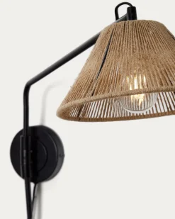 Kave Home Wandlamp Pontos Jute Naturel