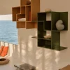 Kave Home Wandrek Ina Modulair Eiken Groen 80cm