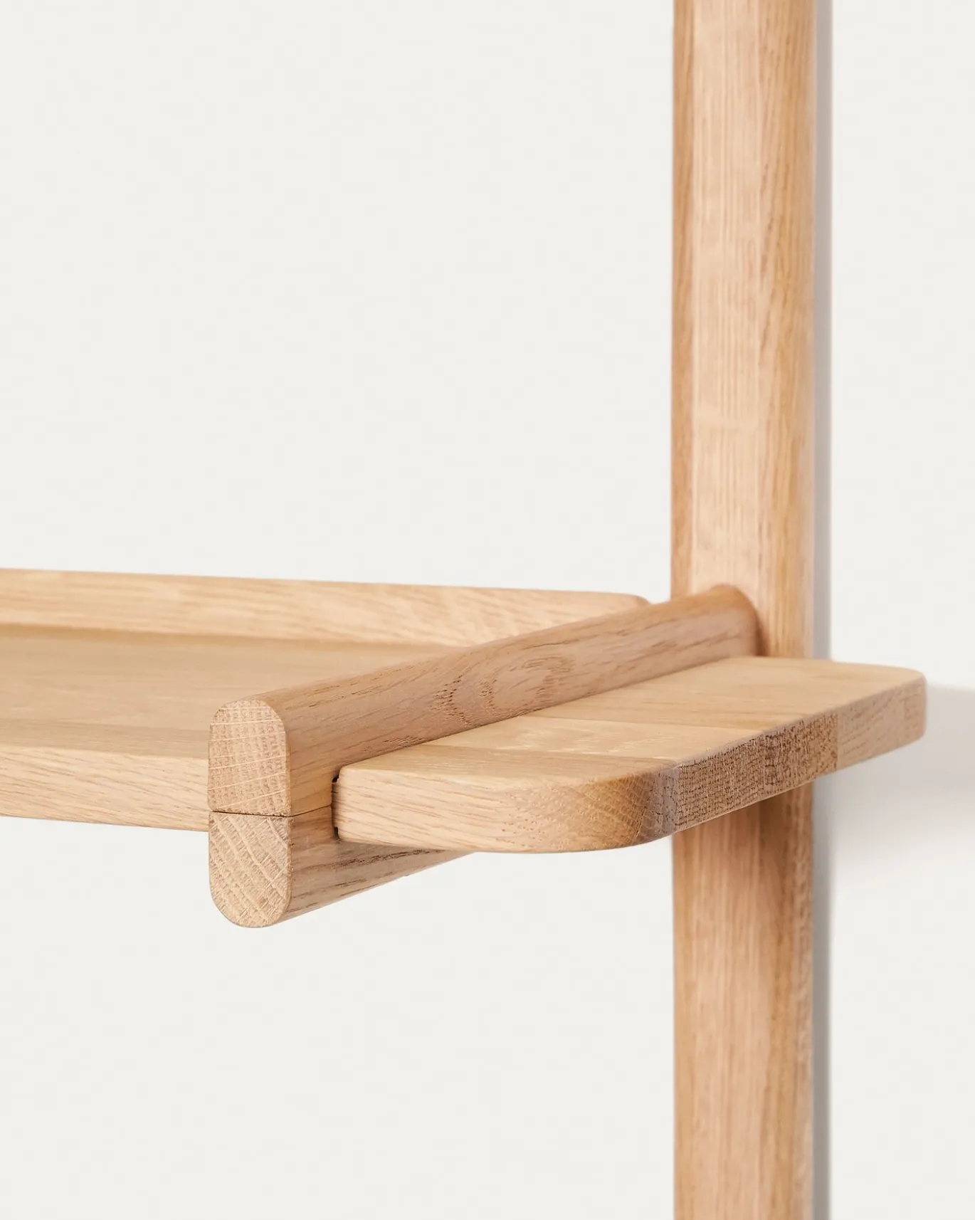 Kave Home Wandrek Modulair Sitra 6 Planken Eikenhout 90cm