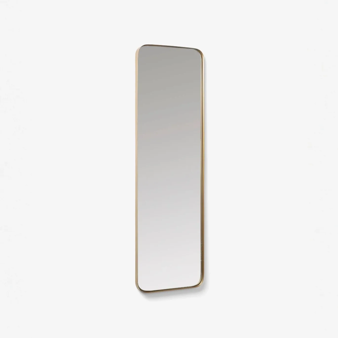 Kave Home Wandspiegel Marco Goudkleurig Metaal 30x100cm