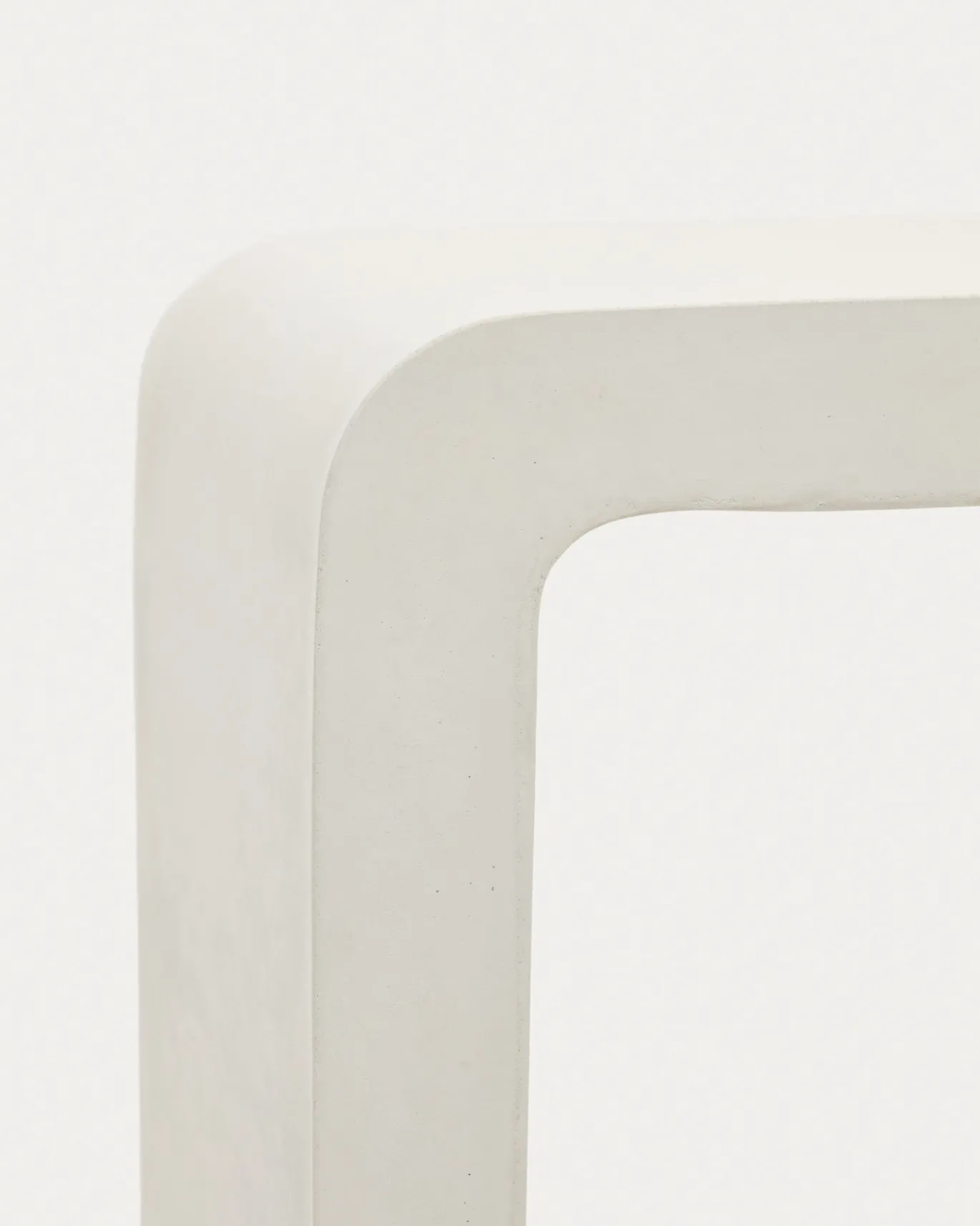 Kave Home Wandtafel Aiguablava Wit Cement 120x80cm