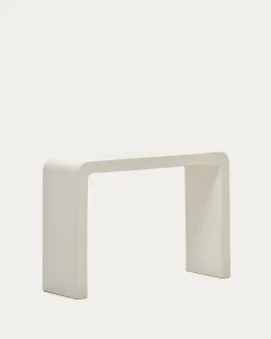 Kave Home Wandtafel Aiguablava Wit Cement 120x80cm